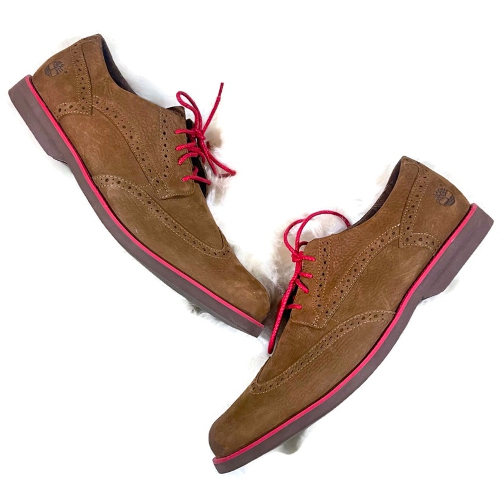 Timberland Earthkeepers Brown Suede Oxfords